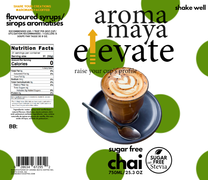 Chai 750ml Syrup