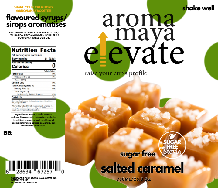 Salted Caramel 750ml Syrup
