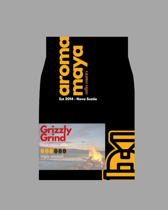 Blank Canvas: Grizzly Grind Smoked Coffee