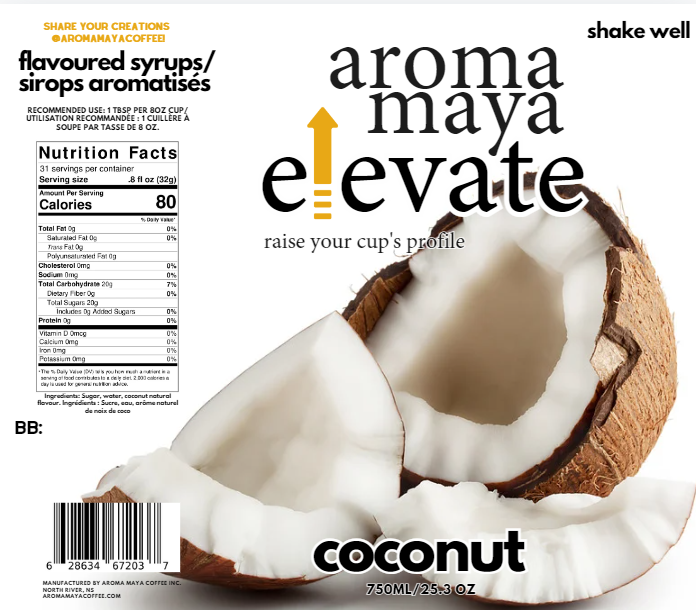 Coconut 750ml Syrup