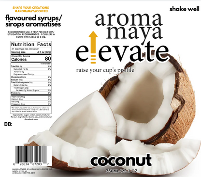 Coconut 750ml Syrup