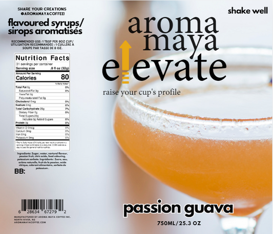 Passion-Guava 750ml Syrup