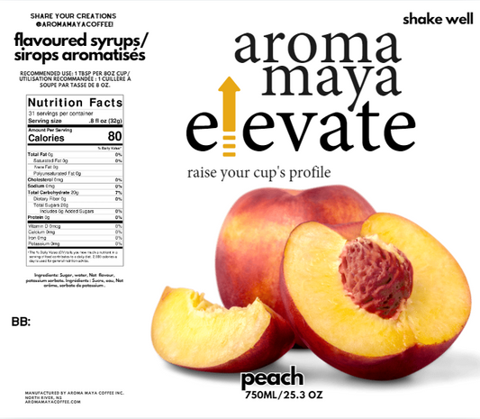 Peach 750ml Syrup