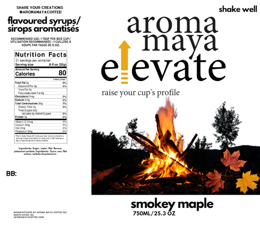 Smokey Maple 750ml Syrup