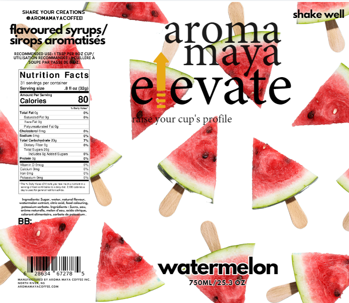 Watermelon 750ml Syrup