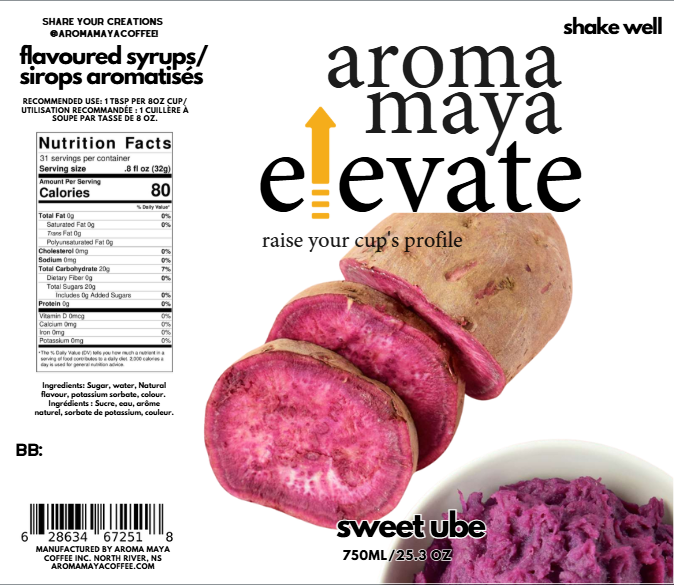 Sweet Ube 750ml Syrup