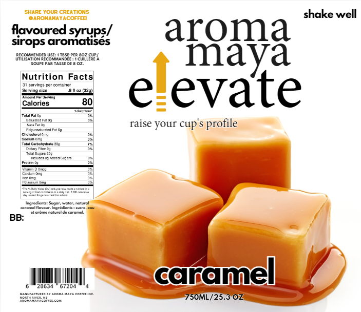 Caramel 750ml Syrup