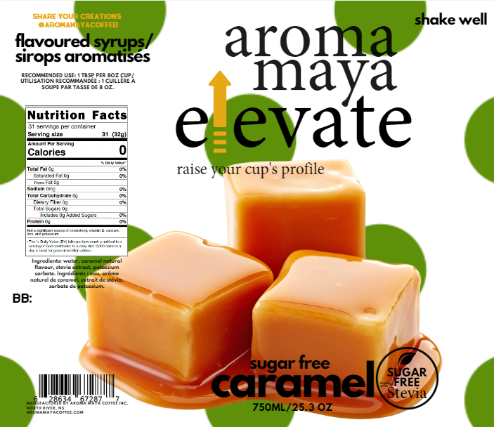 Caramel 750ml Syrup