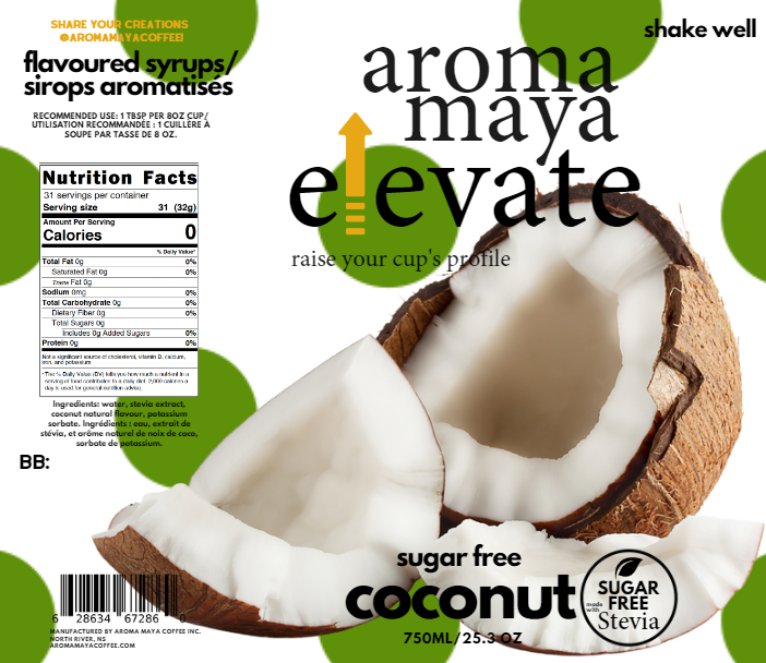 Coconut 750ml Syrup