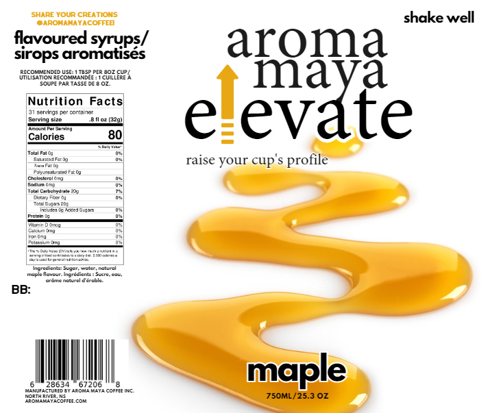 Maple 750ml Syrup
