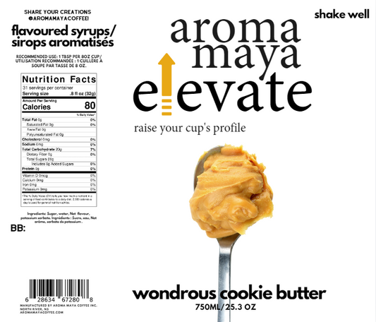 Cookie Butter (biscoff) 750ml Syrup