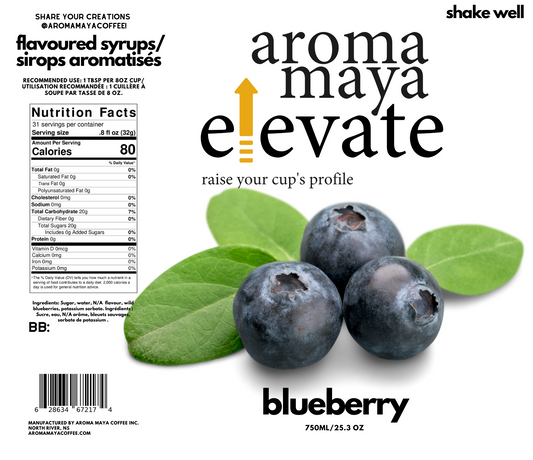 Blueberry 750ml Syrup