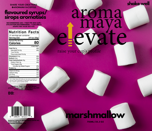 Marshmallow 750ml Syrup