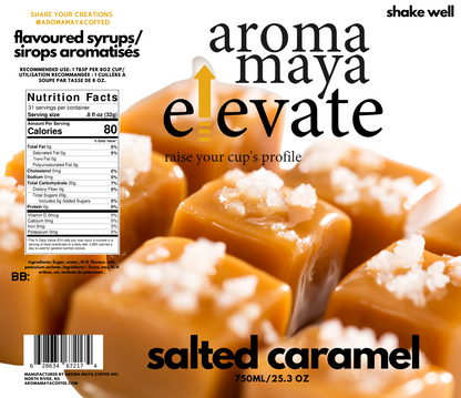 Salted Caramel 750ml Syrup