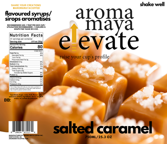 Salted Caramel 750ml Syrup