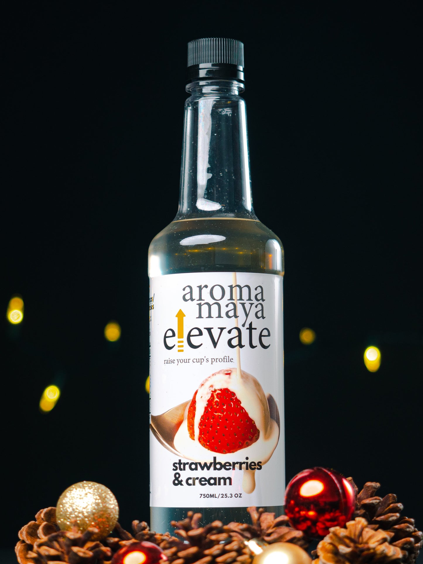 Strawberries & Cream 750ml Syrup