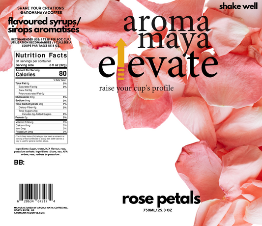 Rose 750ml Syrup